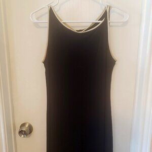 Ann Taylor Loft Women's Black Sleeveless Sheath Dress
